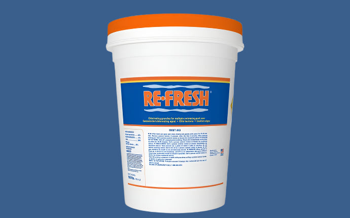 chlorine granular 68% - 100 lbs bucket - re-fresh