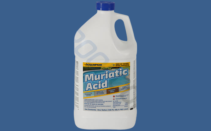 Muriatic Acid - 4 gallons